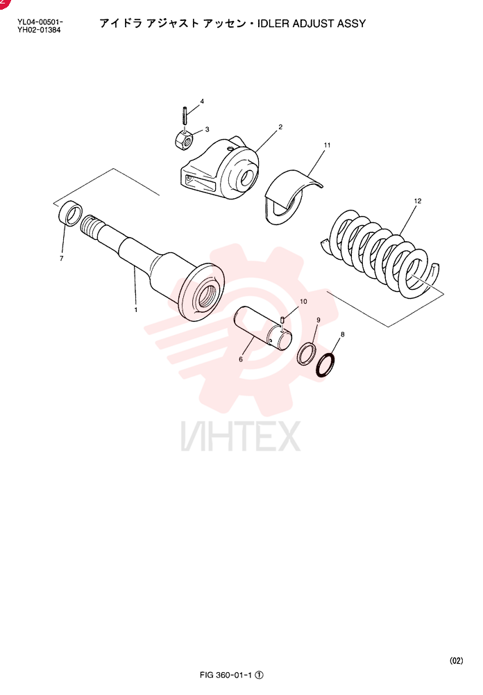 IDLER YN54D00010F2
