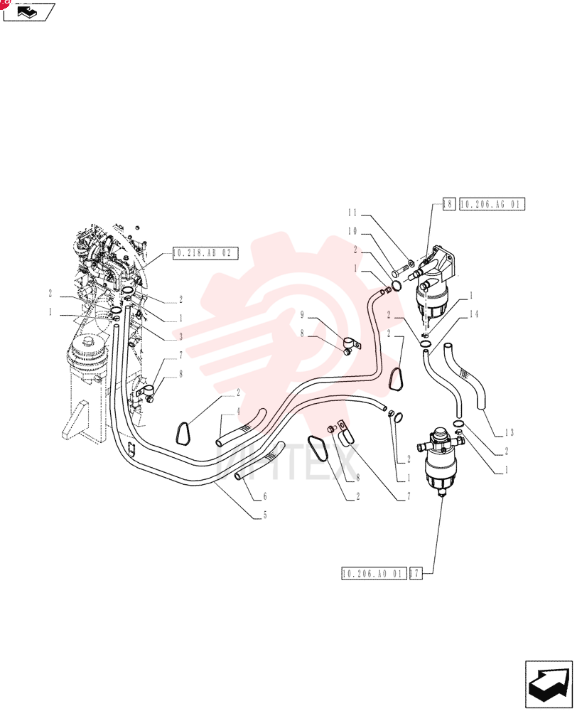 CLIP,13.6mm - 17.5mm