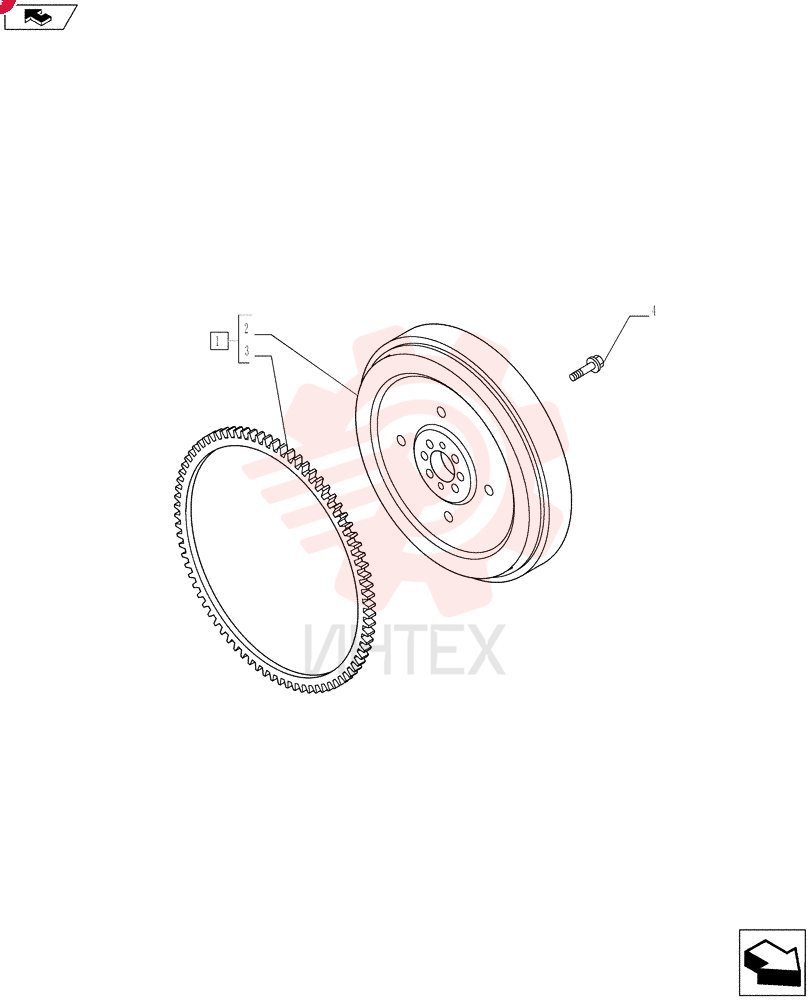 ENGINE FLYWHEEL VA32K2100010