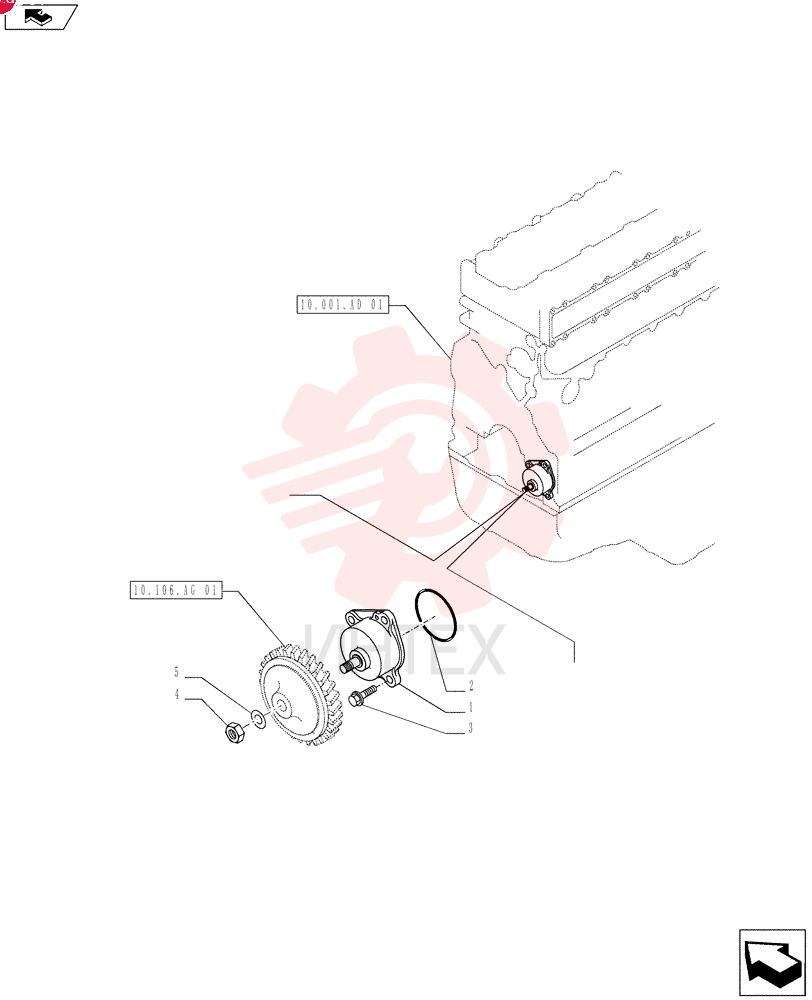 ENGINE OIL PUMP VA32B3520010