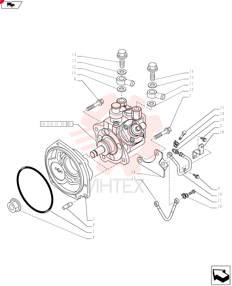 FLANGE VA32K6101100