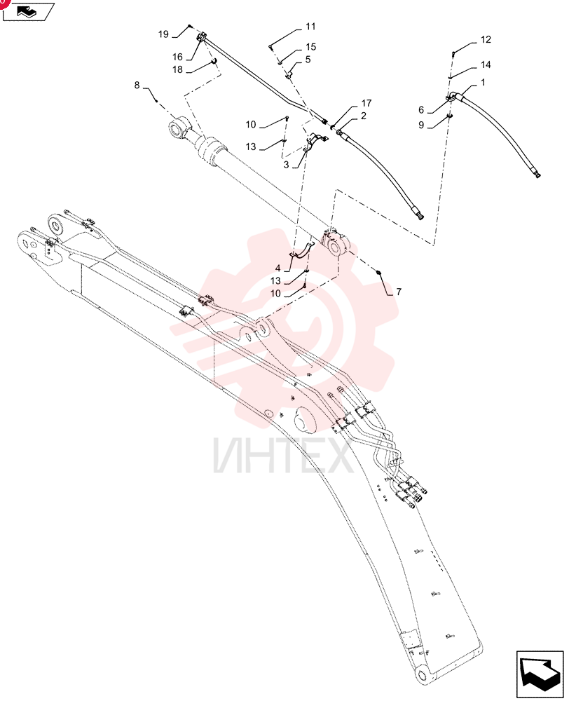 FLEXIBLE HOSE ZX30U12098