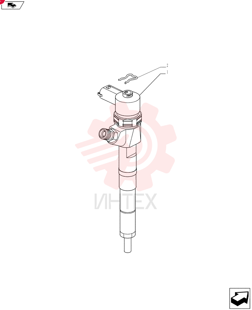 FUEL SYSTEM INJECTOR VA32K6100010