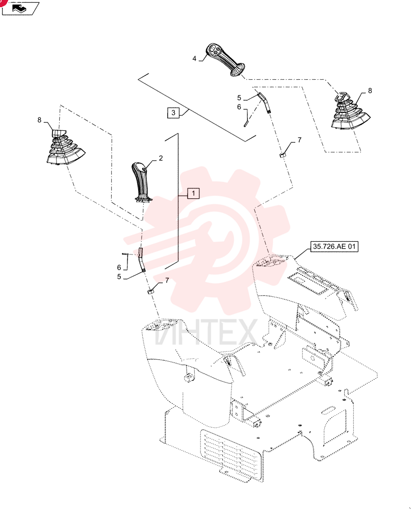 HANDLE GRIP YN03M02123F2 (1)
