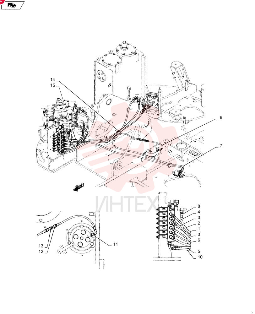 HOSE ASSY. 2420R349D048