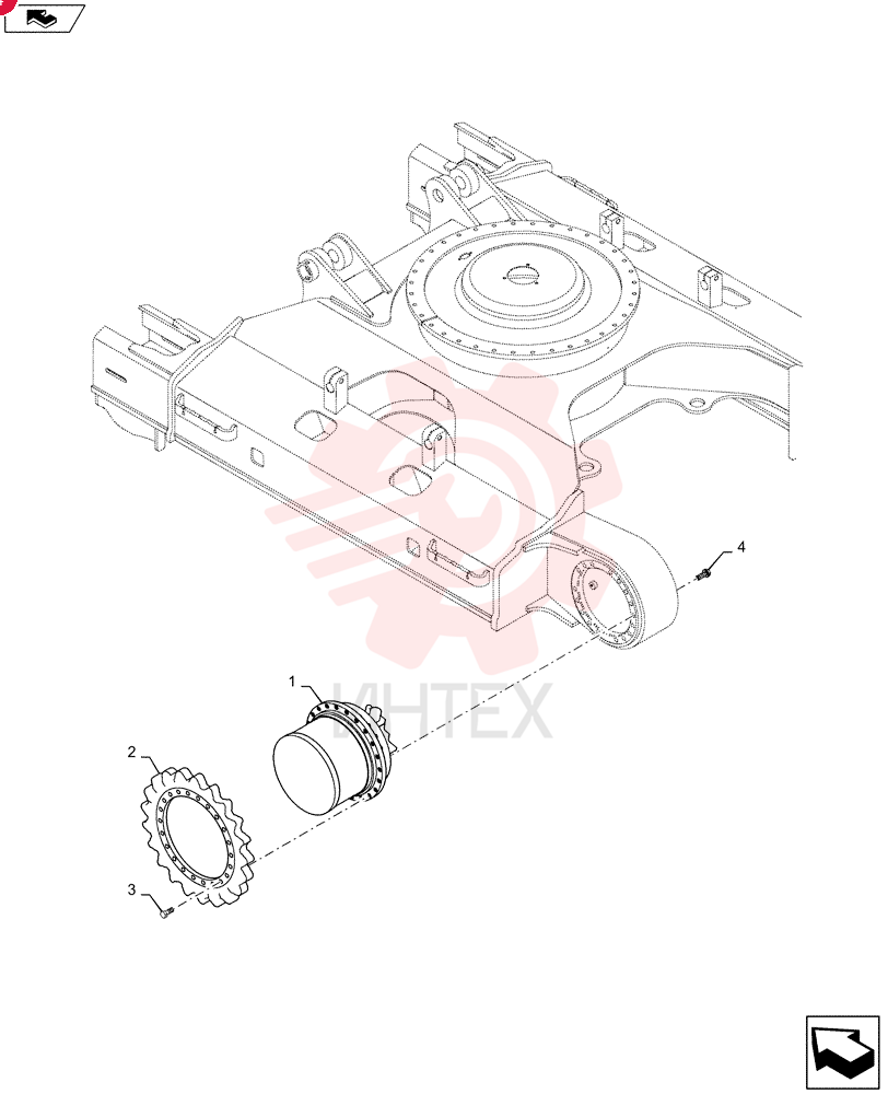 HYDRAULIC MOTOR YY15V00006F2 (1)