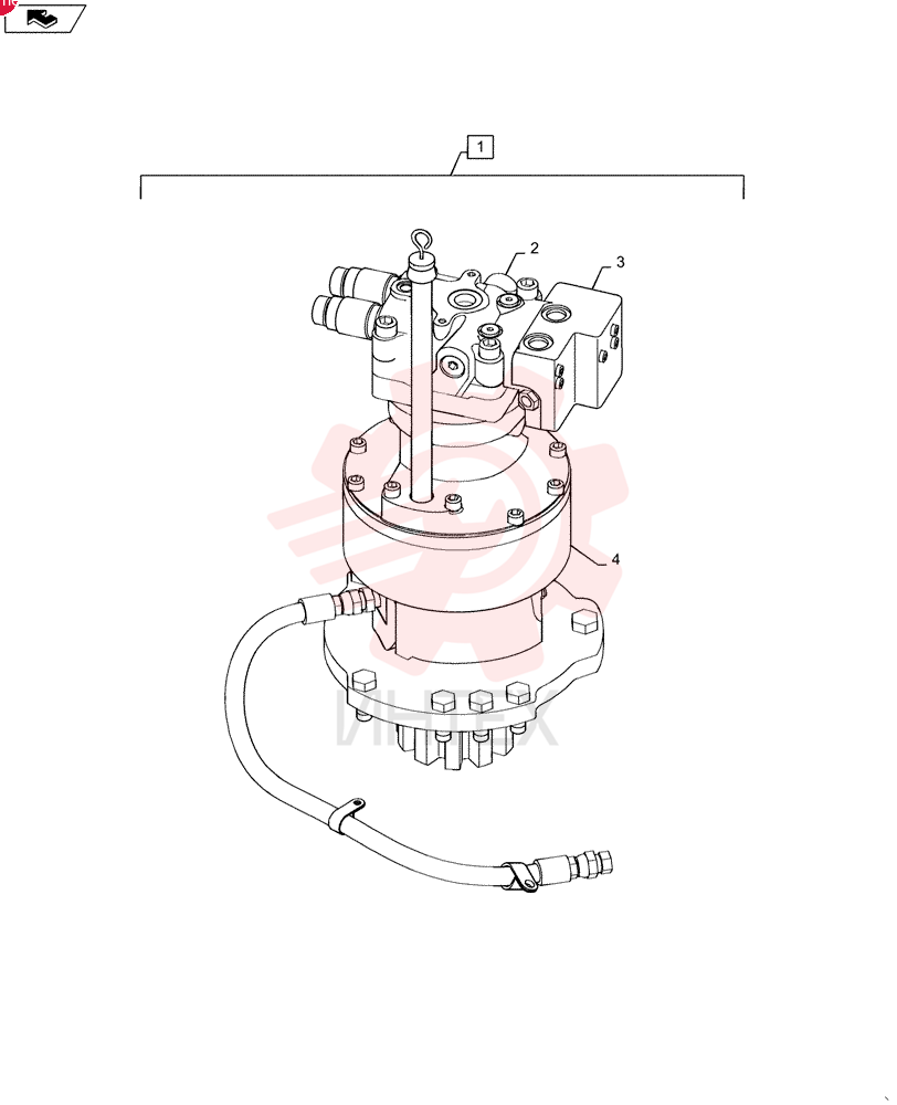 HYDRAULIC MOTOR YY15V00022F1