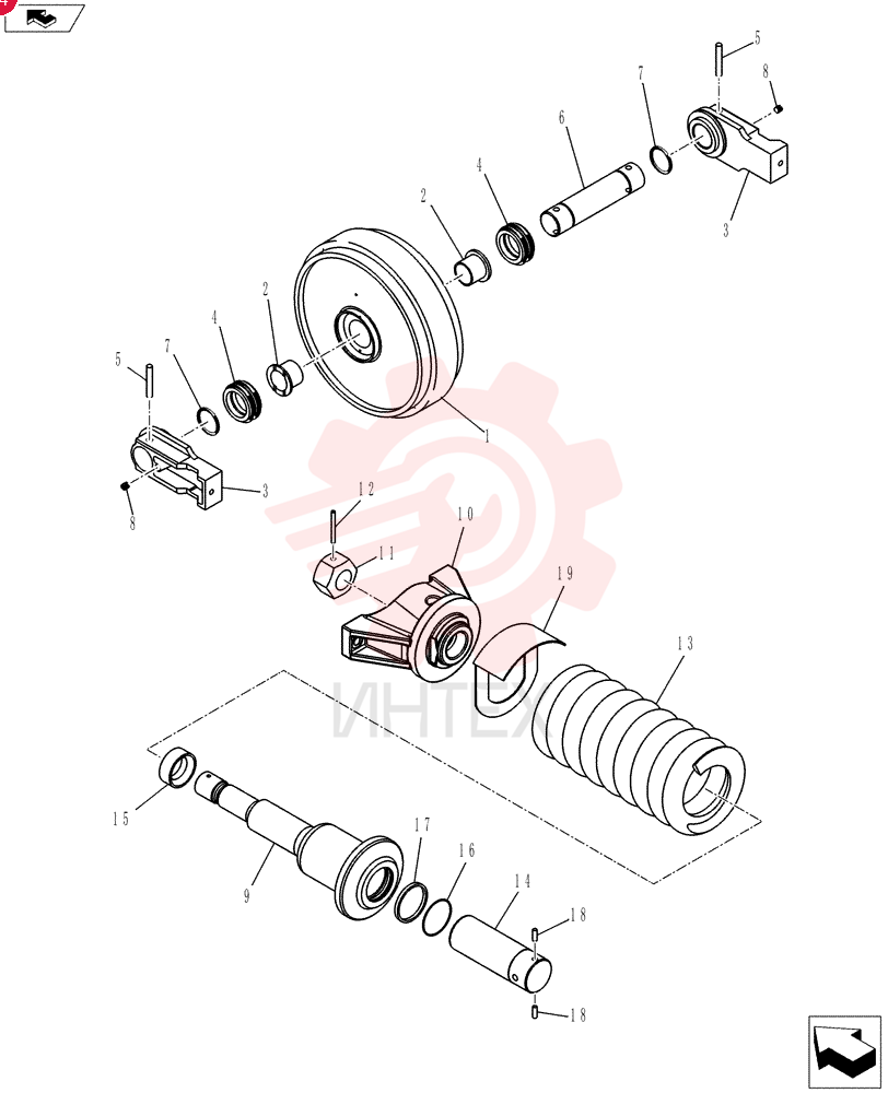IDLER YN52D01006P1