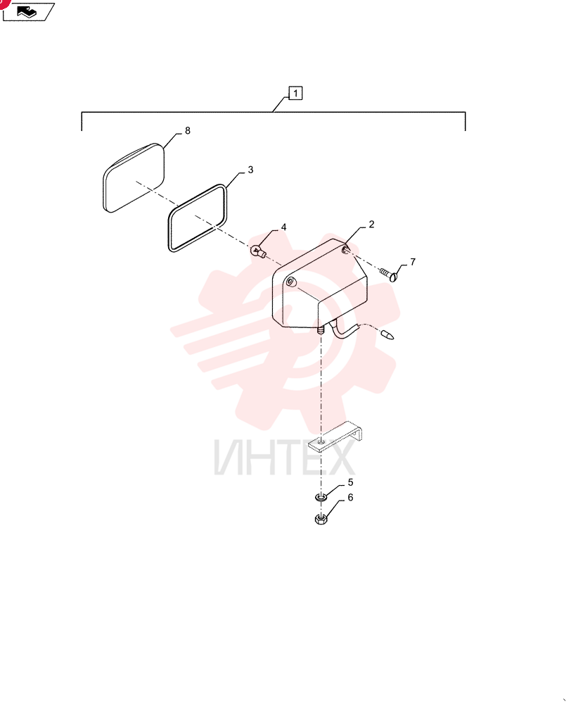 LIGHT ASSY. YW80S00001F1 (2)