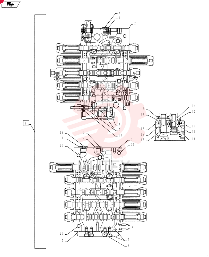 MAIN DISTRIBUTOR YY30V00077F1 (2)