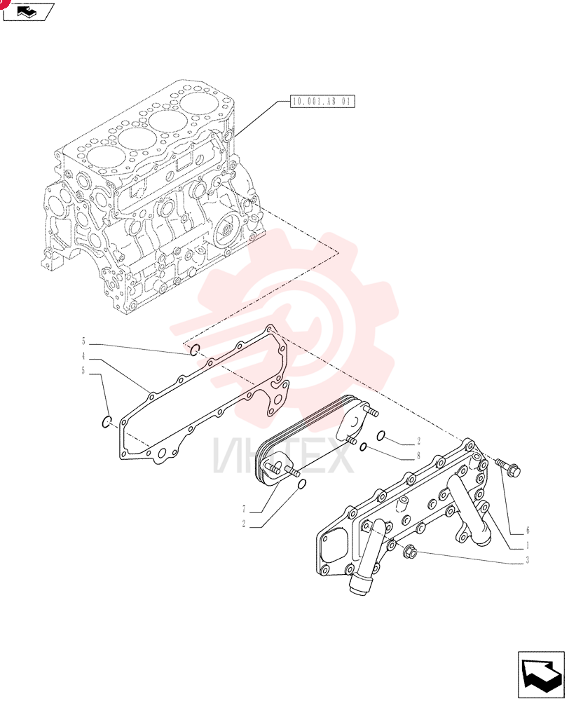 OIL COOLER VA32K3900100