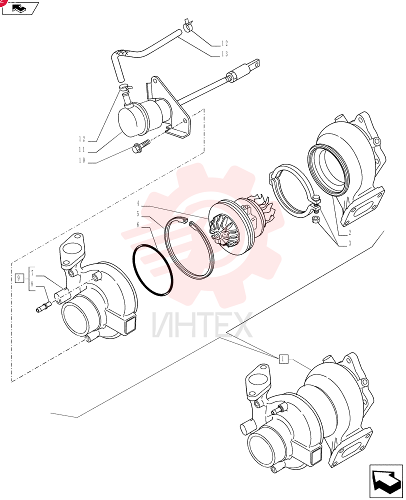 TURBOCHARGER VA4933500701