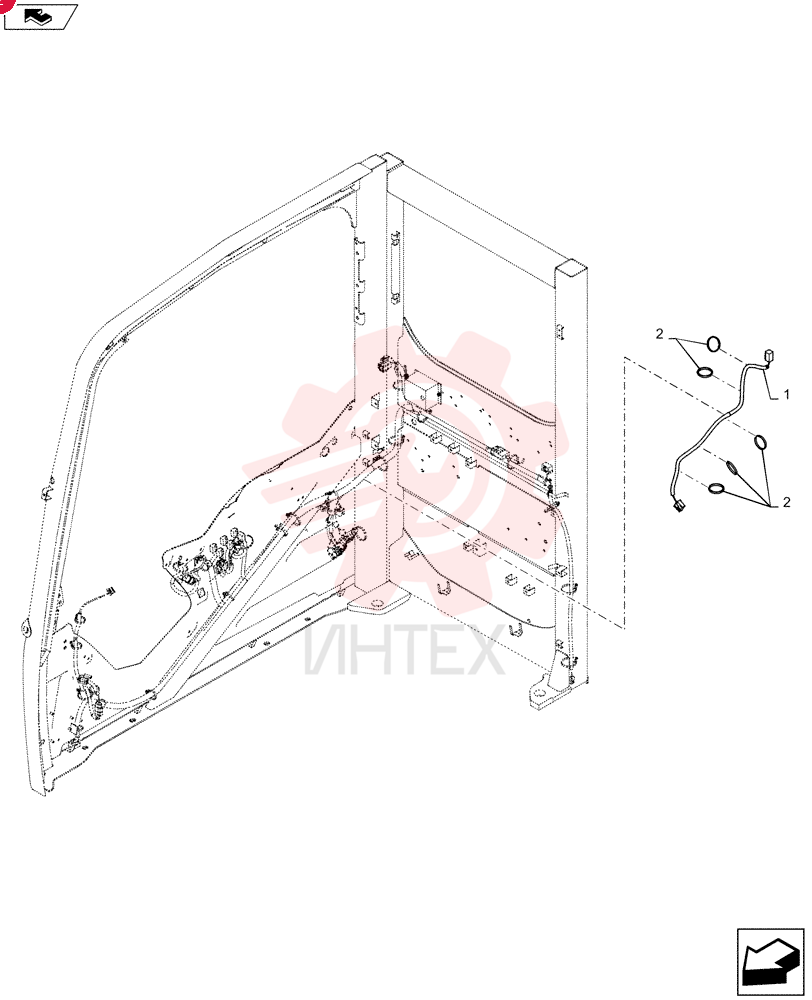 WIRE HARNESS YY14E01087P1
