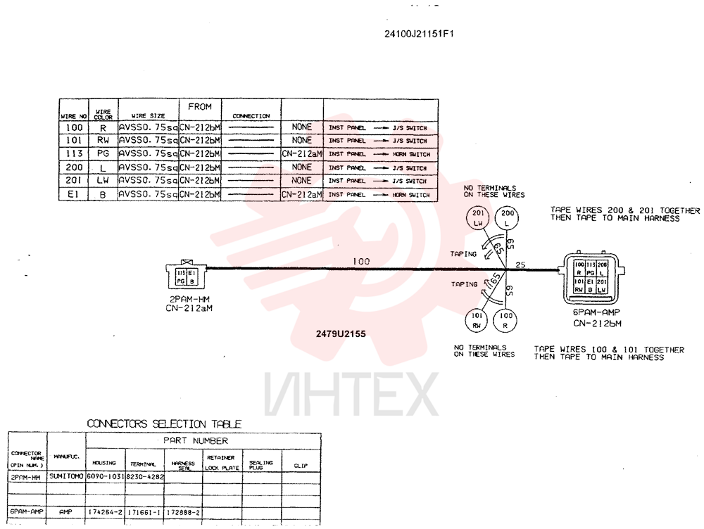B.BCTRICAL ASSY <AUX & AUX/BREAKER) 24100J21151F1 (1)