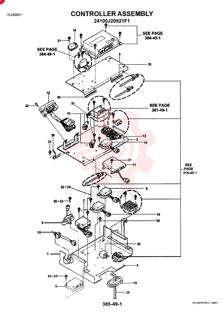 CONTROLLER ASSY 24100J20921F1