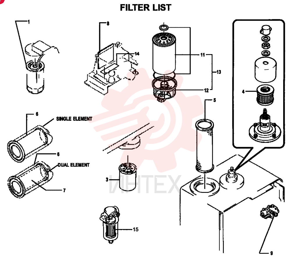 ENGINE OIL FILTER YN50VU0001D9