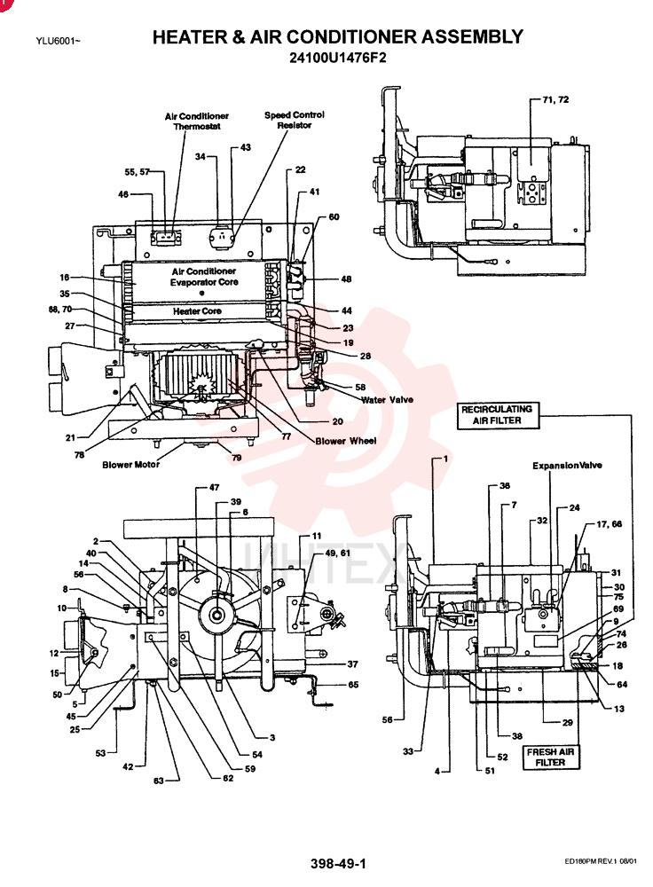 HEATER 24100U1476F2