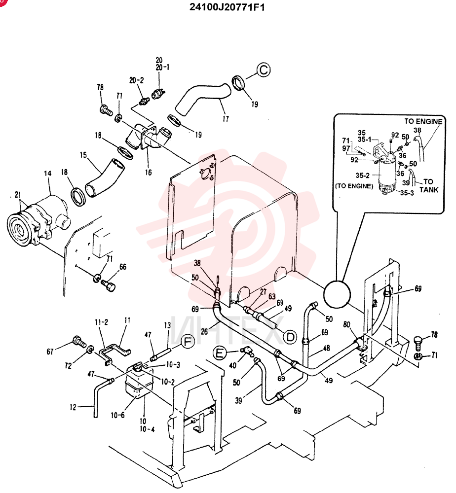 POWER PLANT ASSY 24100J20771F1 (1)