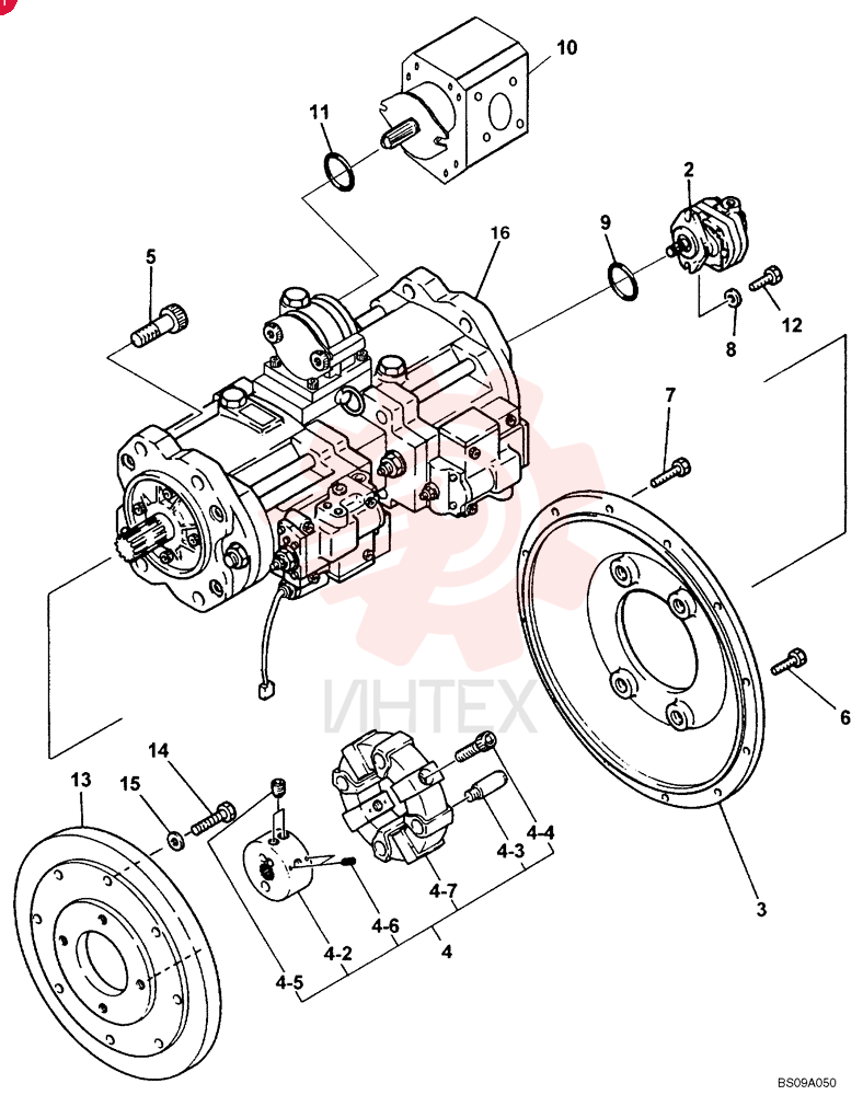 POWER TAKE OFF ASSEMBLY 24100N10106F2