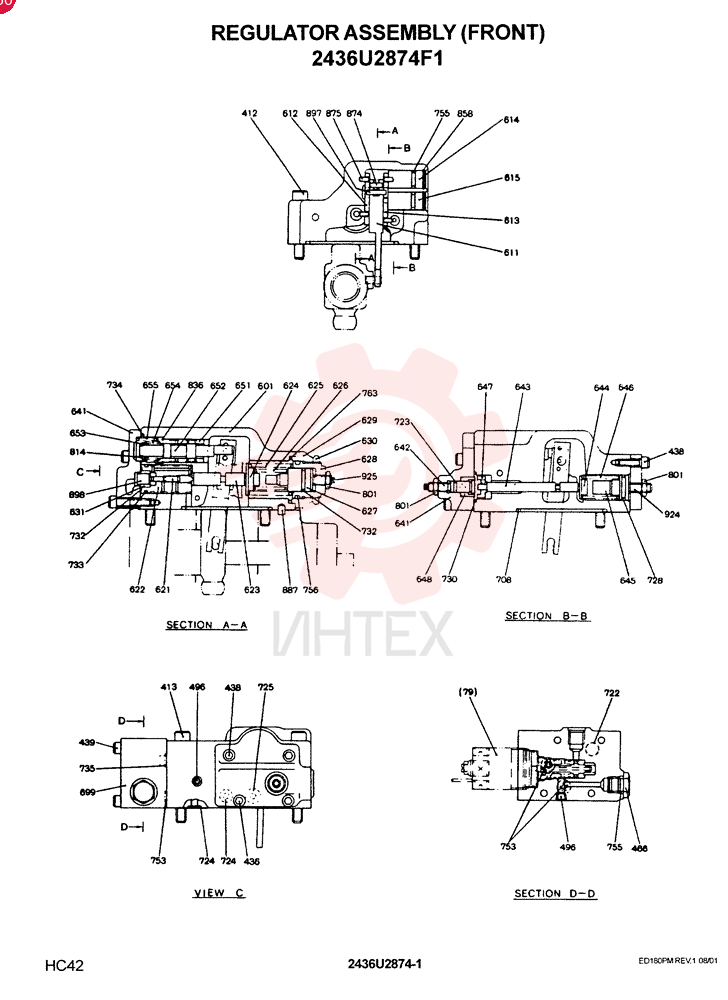 REGULATOR 2436U2874F1