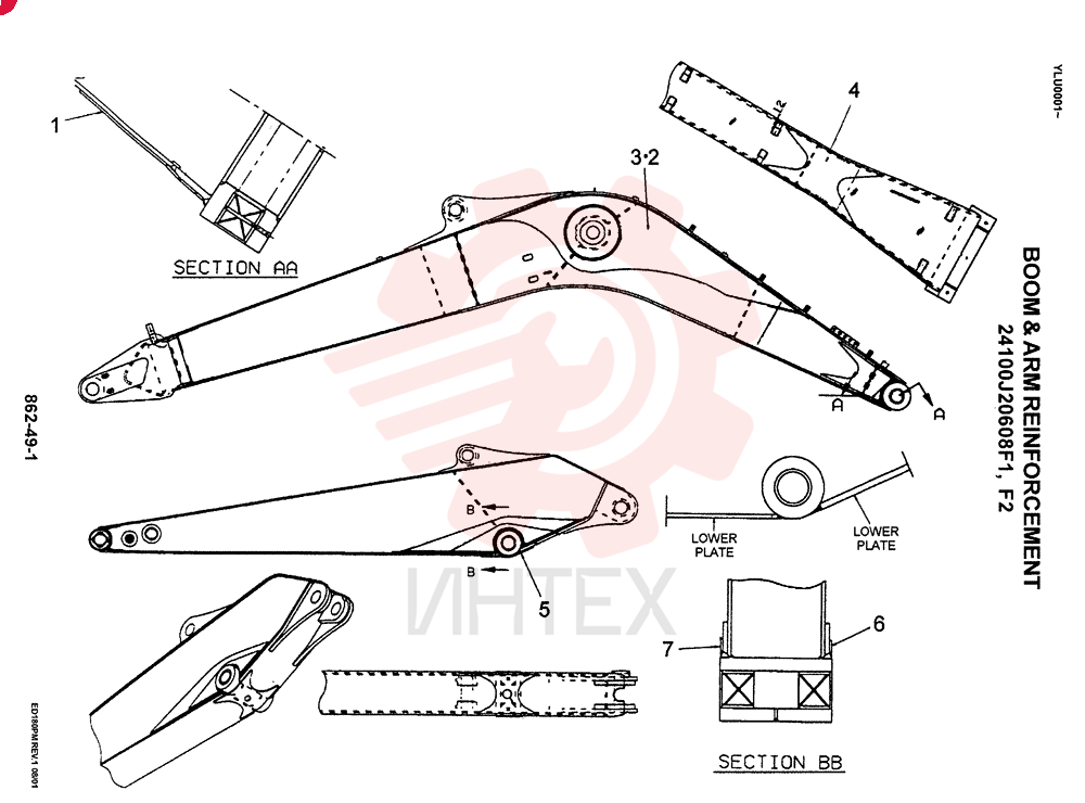 REPAIR KIT 24100J20608F1