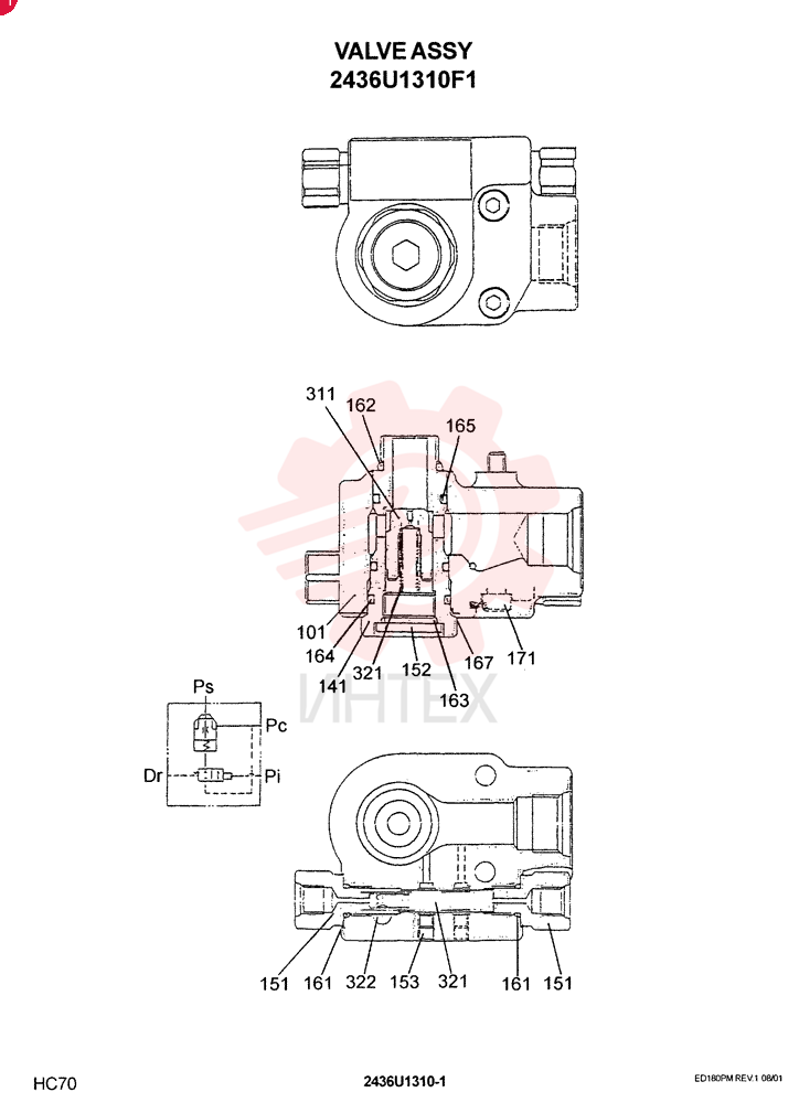 VALVE 2436U1310F1