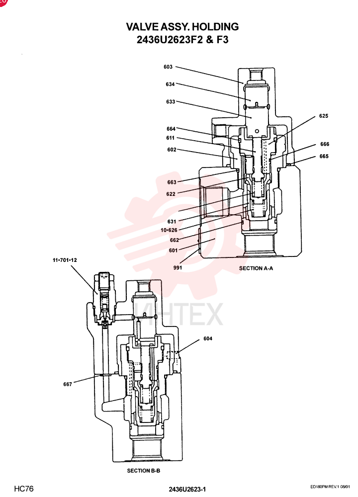 VALVE 2436U2623F2