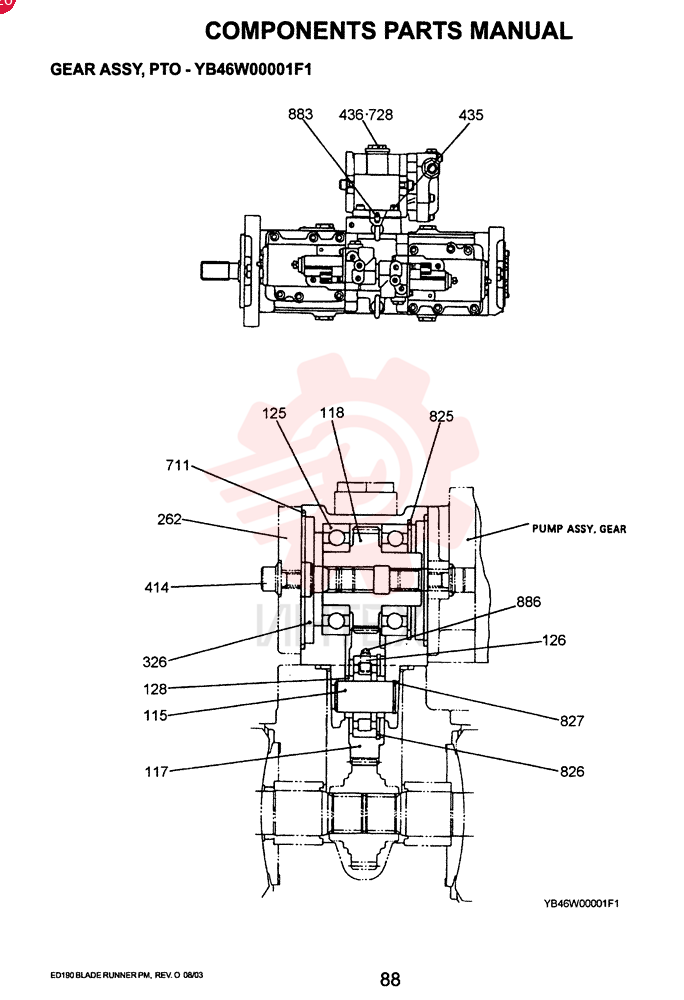 CASE YB46W00001F1