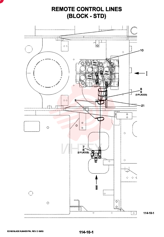 CONTROL LINES, BLOCK YM64H00013F1 (1)