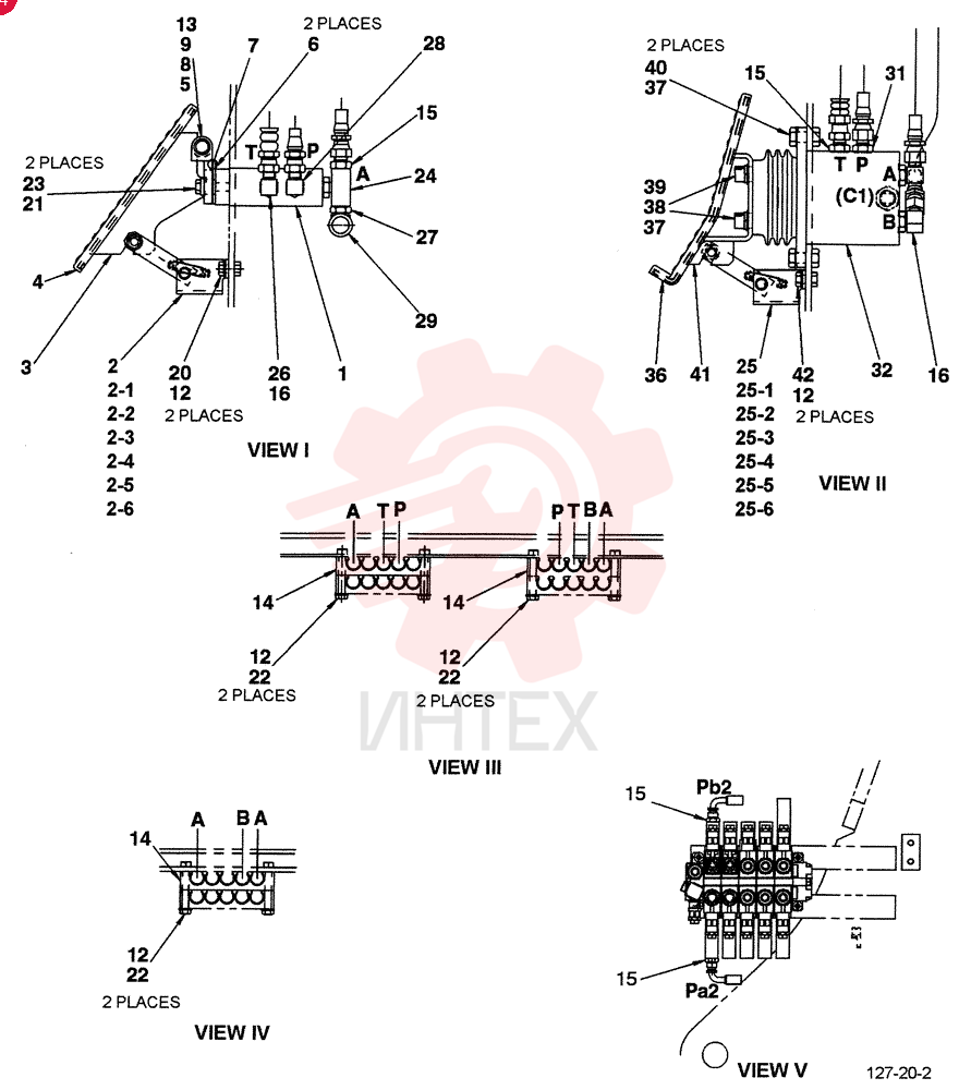 CONTROL LINES, REMOTE BREAKER & EXTRA YM68HU0010F1 (2)