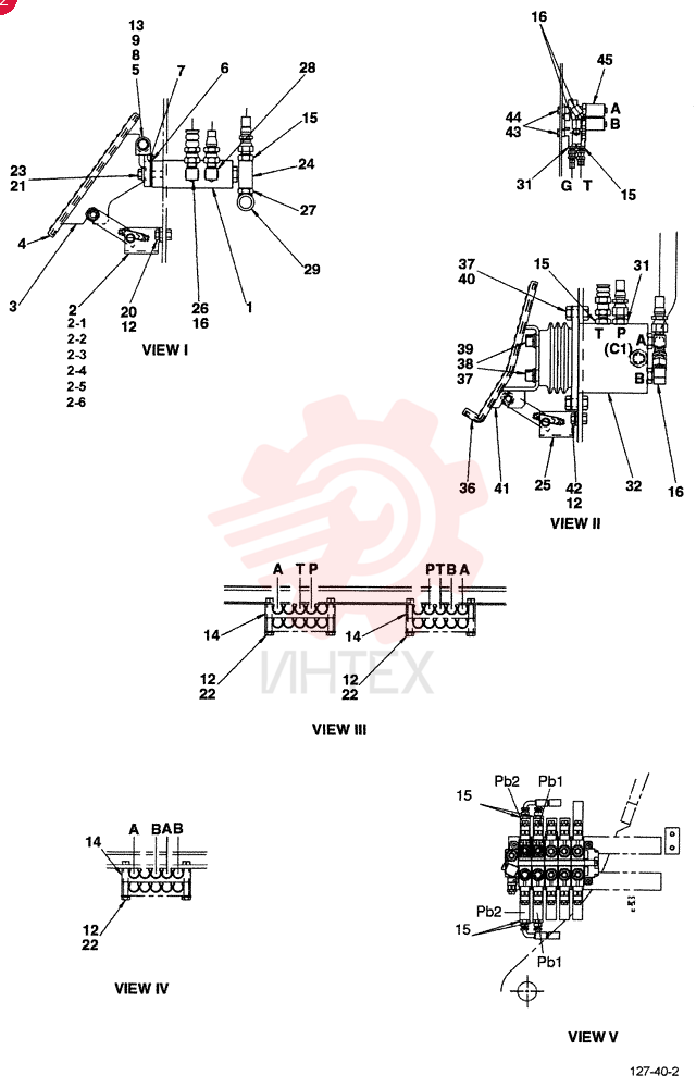 CONTROL LINES, REMOTE BREAKER & EXTRA & ROTATION YM68HU0014F1 (2)