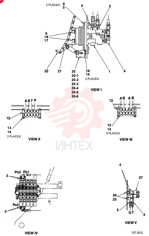 CONTROL, LINES, REMOTE EXTRA & ROTATION YM68HU0012F1 (2)
