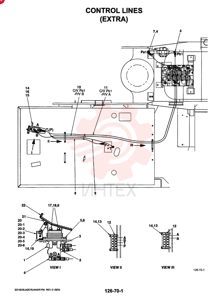 CONTROL LINES, REMOTE EXTRA YM68H00019F1
