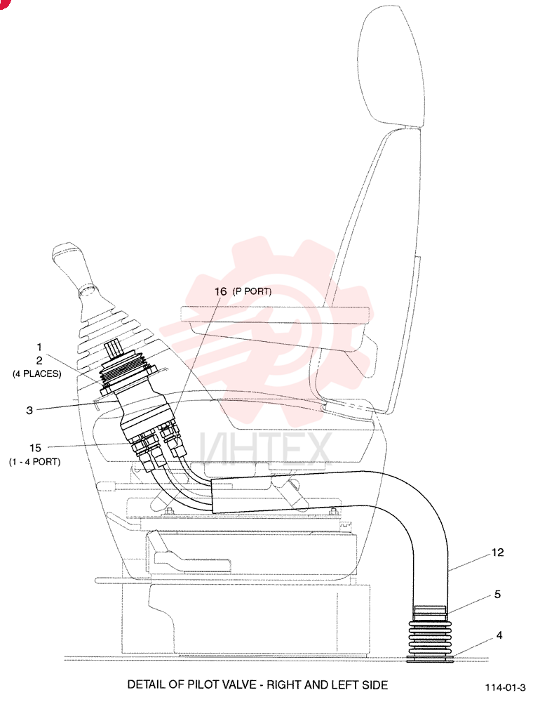 CONTROL LINES, REMOTE (STD) YM68H00011F1 (2)