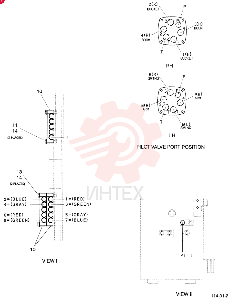 CONTROL LINES, REMOTE (STD) YM68H00011F1 (1)