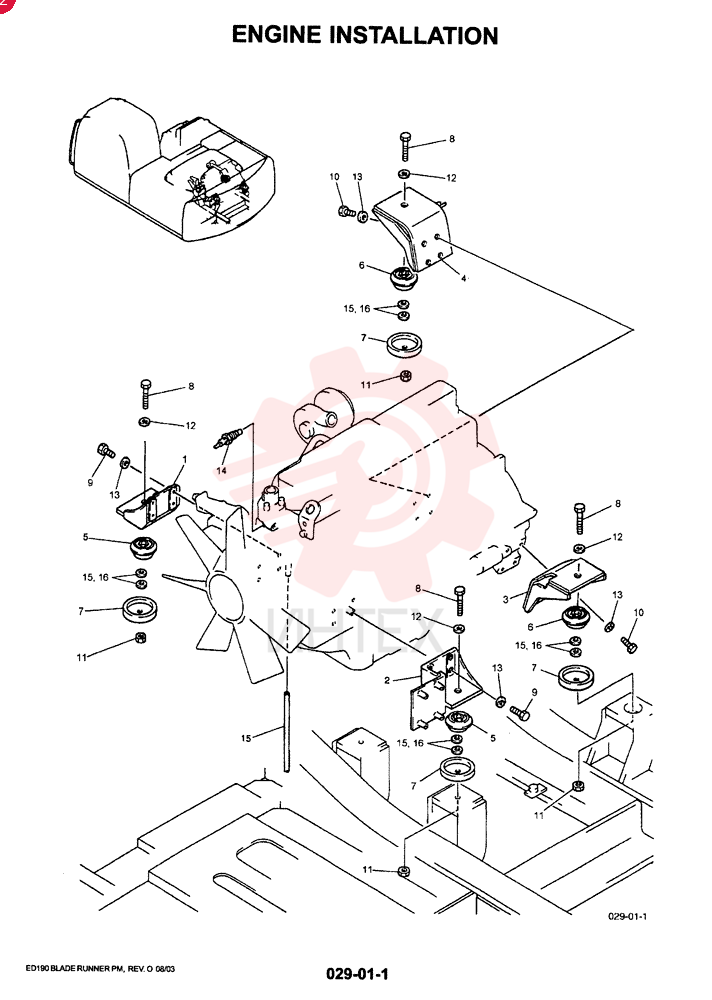 ENGINE INSTAL YM02P00006F1