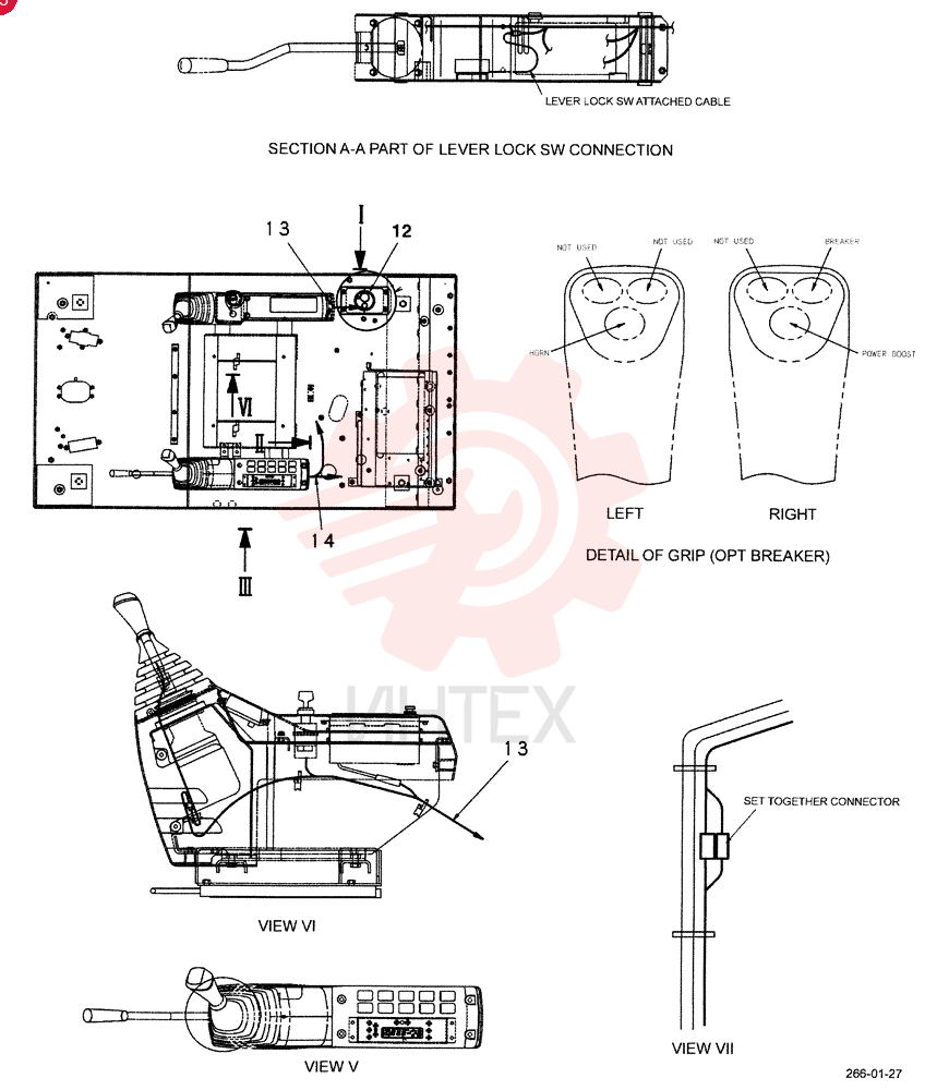 HARNESS ASSY, UPP FLOOR PLATE YN13E00074F2 (3)
