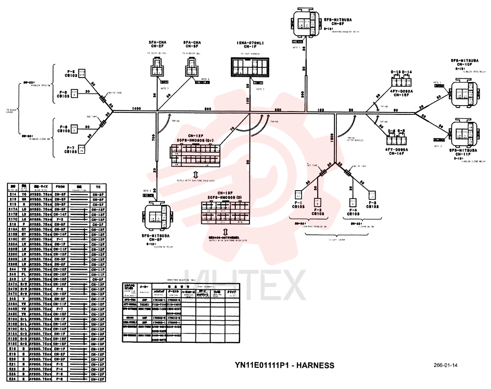 HARNESS YN11E00040F1 (1)