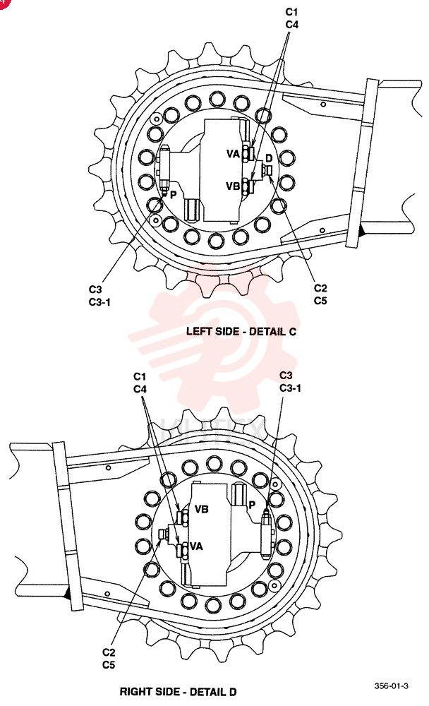 HYD LINES, LOWER YM02HU0001F1 (1)