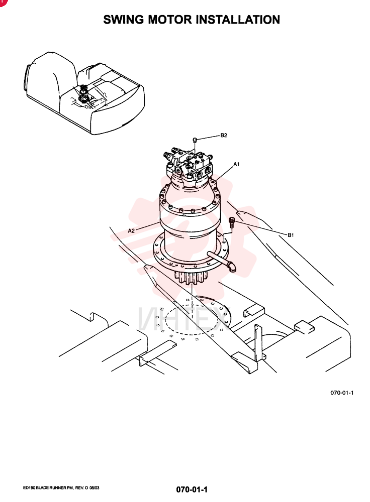 HYDRAULIC MOTOR YM15V00003F1
