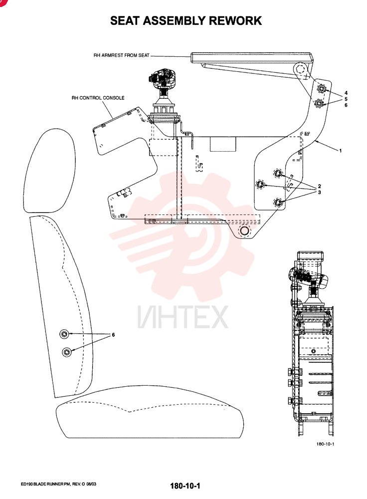 SEAT ASSY, REWORK YM25MU0001F1
