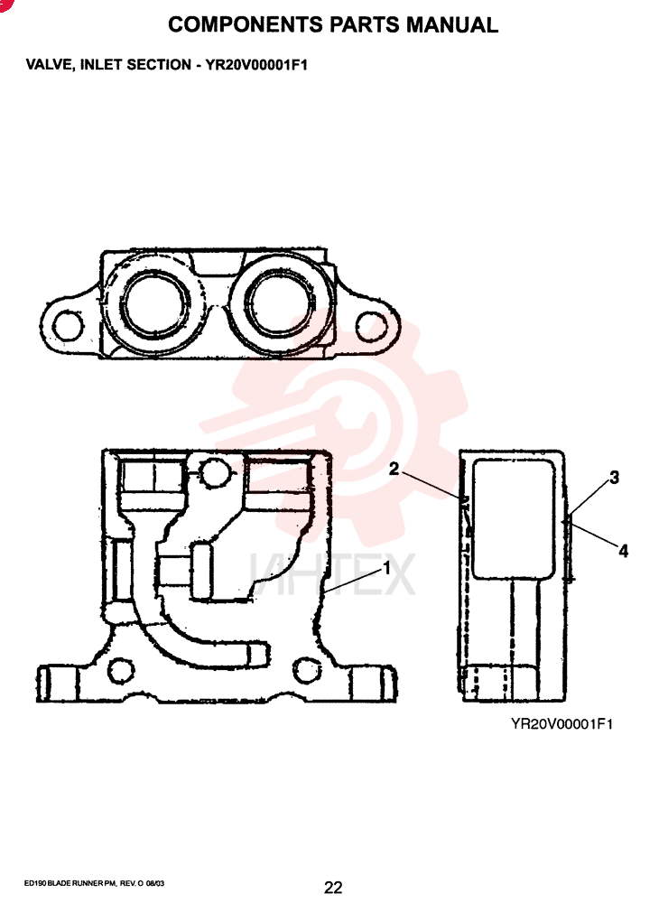 VALVE YR20V00001F1