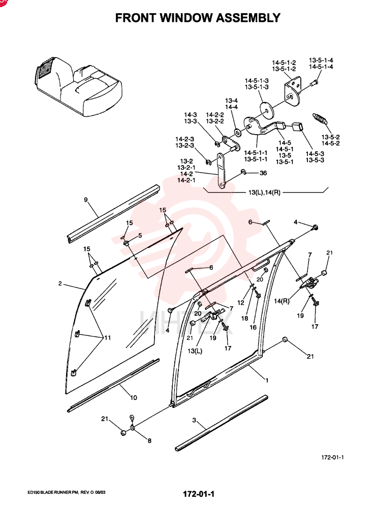 WINDOW ASSY YN50C00003F1