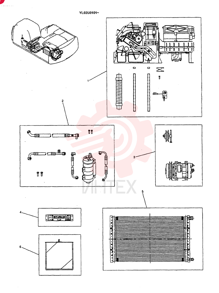 AIR CONDITIONS GROUPS YM20M00001F1