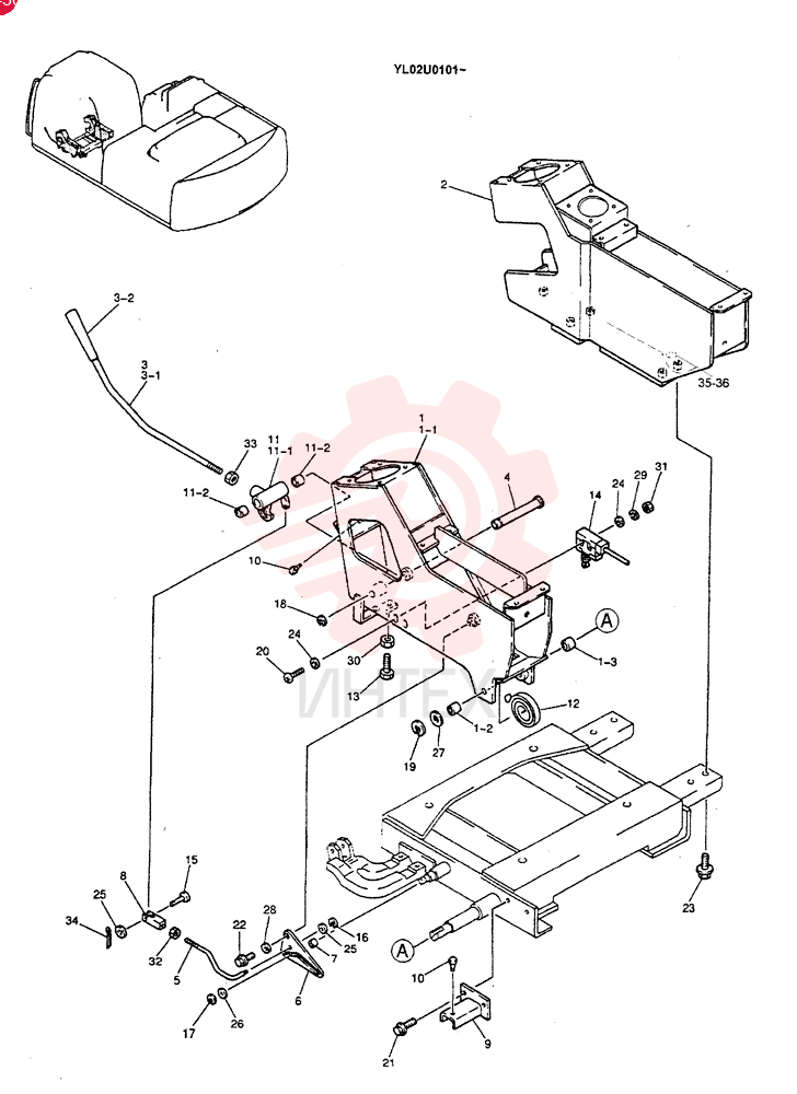 BOX ASSY, CONTROL YM03MU0002F1
