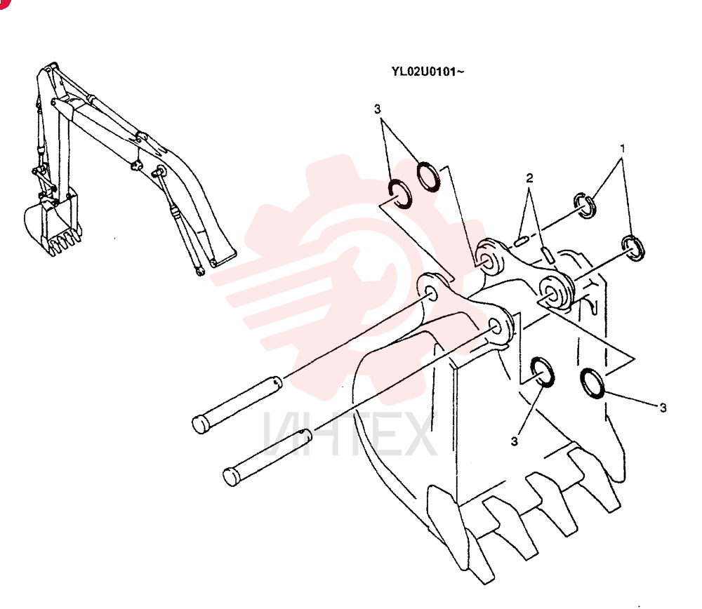 BUCKET INSTAL YM61B00002F1