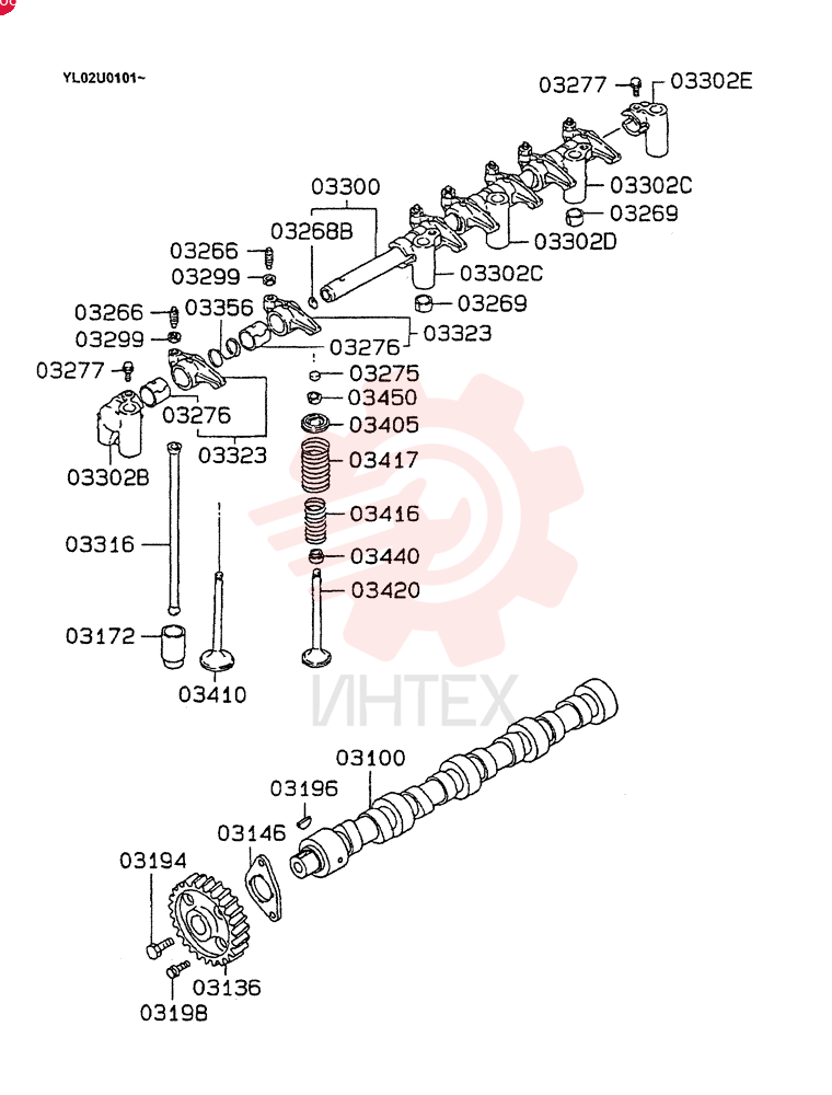 CAMSHAFT VAME011895