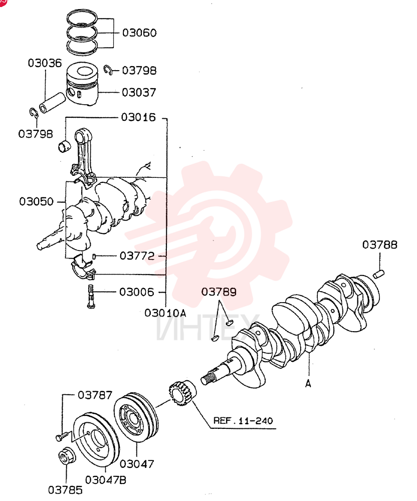 CONNECTING ROD VAME240964