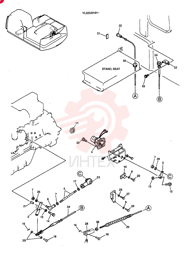 CONTROL ASSY, BIG YM11M00001F1