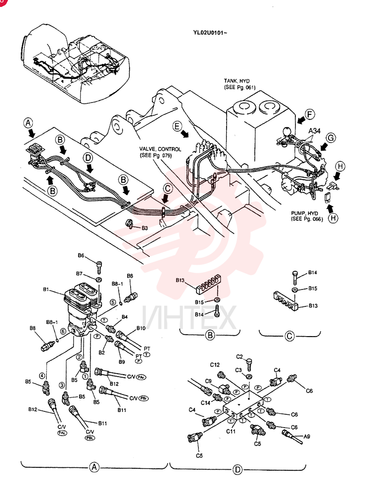 CONTROL LINES, PUMP YM06H00002F1 (2)